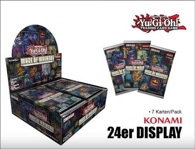 YuGiOh! Maze Of Muertos Booster 24er Display