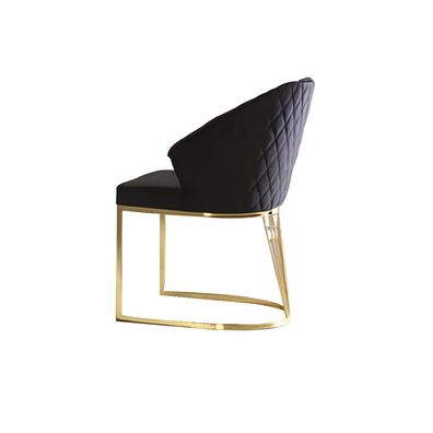 Sitzgarnitur Esszimmerstühle Esszimmer Polster Schwarz 6tlg Stühle