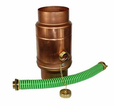 Zambelli Kupfer Regensammler Regenwassersammler Wassersammler &Oslash;76-120mm