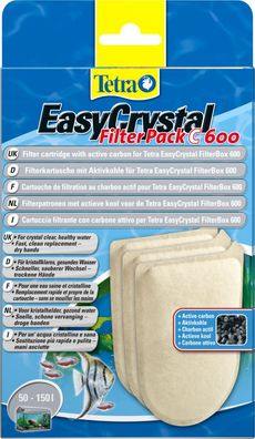 Tetra EasyCrystal Filter PackC 600 3 Stk