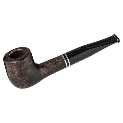 Angelo Pfeife Mod. 8, dunkelbraun, gerade, mit Ring