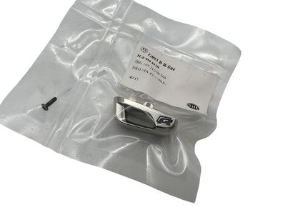 Original VW R Kappe Emblem Golf 7 VII Schlüsselkappe Schlüssel Deckel Auto Chrom