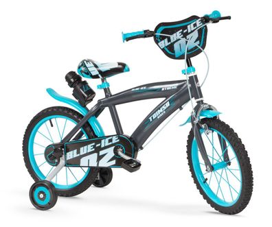 16 Zoll Kinder Jungen Fahrrad Jungenfahrrad Kinderfahrrad Blau ICE