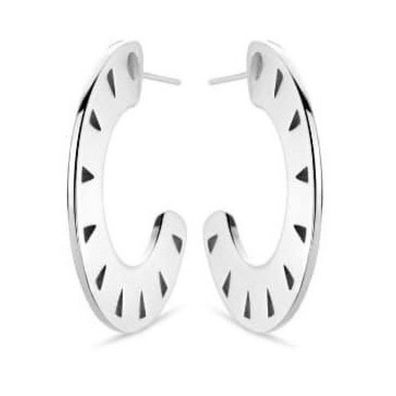 Victoria Silberfarbene Ohrringe