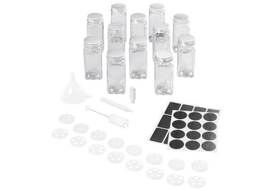 Metaltex Gewürzstreuer "Shake-It" 12 Gläser-Set 111437