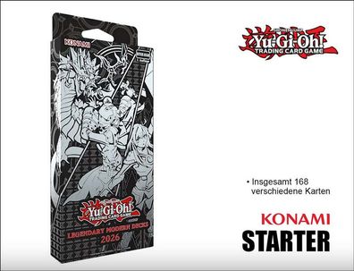 YuGiOh! Legendary Modern Decks Starter