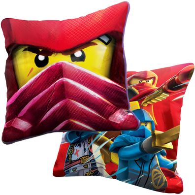 LEGO Ninjago Dragons Rising Kissen Temple City 40x40cm passend zur Bettwäsche