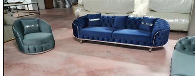 Sofagarnitur 3 + 1 Sitzer Garnitur Design Sofas Sofa Couch Polster Design Luxus