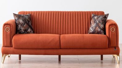 Elegante Sofagarnitur 3-Sitzer Modernes Design für stilvollen Wohnkomfort