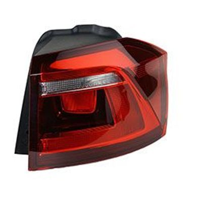 Heckleuchte Außen Rechts passend für VW Golf Sportsvan AM1 04/14- dunkelrot