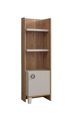 Elegantes braunes Bücherregal aus Holz für Wohnzimmer und Büro