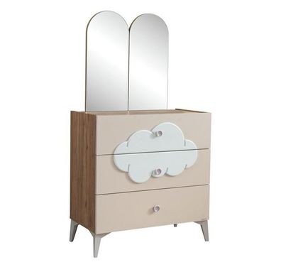 Rosa Kommode aus Holz im eleganten Design