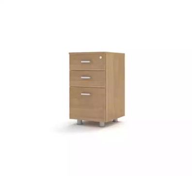 Braune Arbeitszimmer Holz Kommode Büro Möbel Klassischer Aktenschrank