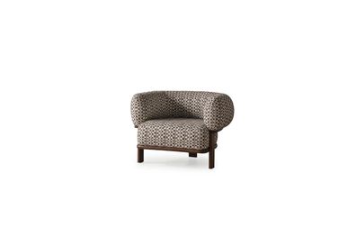 Luxuriöse Wohnzimmer Möbel Designer Lehnsessen Polster Einzelsitzer