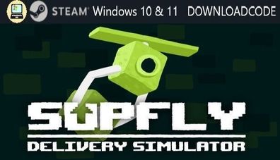 NEU PC Computer Spiel Supfly Delivery Simulator für Windows 10 11 STEAM Code Key