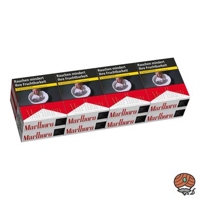 Marlboro Red/Rot 3XL Zigaretten 8x 34 Stück = 1 Stange