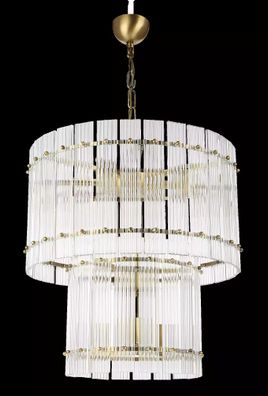 Kronleuchter Deckenleuchte Deckenlampe Wohnzimmer Glasbeleuchtung Neu
