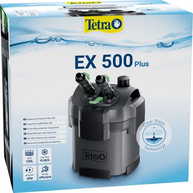 Tetra EX500 Plus Außenfilter für Aquarien bis 100 Liter
