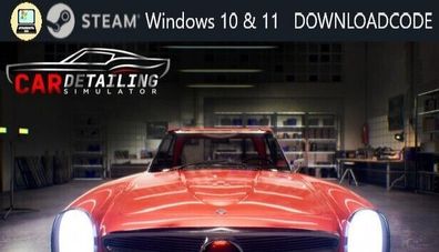 NEU PC Computer Spiel Car Detailing Simulator für Windows 10 11 STEAM Code Key