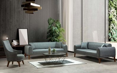 Moderne Sofagarnitur 331 Sitz Sofa Sitz Couch Polster Garnitur Couchen Möbel