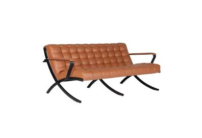 Luxuriöse Chesterfield Dreisitzer Bank Relax Couchen Moderne Ledermöbel