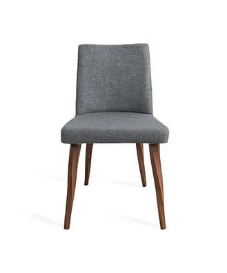 Esszimmerstuhl Küchenstuhl Essstuhl Stuhl Gepolstert Ohne Armlehne Grau