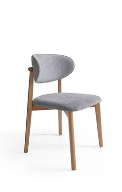 Esszimmerstuhl Esszimmer Küchenstuhl Essstuhl gepolsterter Stuhl Grau