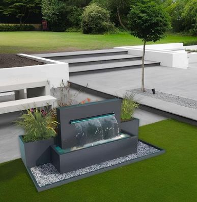 Wasserfall Wasserspiel Dekobrunnen Gartenwasserfall Außenwasserfall