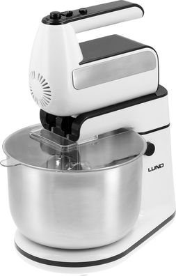 Handmixer mit Edelstahl-Rührschüssel, 500W, 2-in-1 Funktion