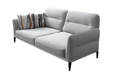 Sofa 3 Sitzer Elegantes Sofa Modern Luxus Design Holz Möbel Polster