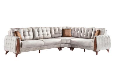 Wohnlandschaft Eckcouch Polsterecke Ecklounge Ecksofa Design Sofa Couch 325x255