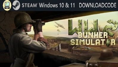 NEU PC Computer Spiel WW2 Bunker Simulator für Windows 10 11 STEAM Download Code