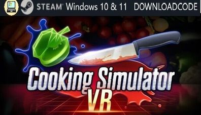NEU PC Computer Spiel Cooking Simulator VR für Windows 10 11 STEAM Download Code