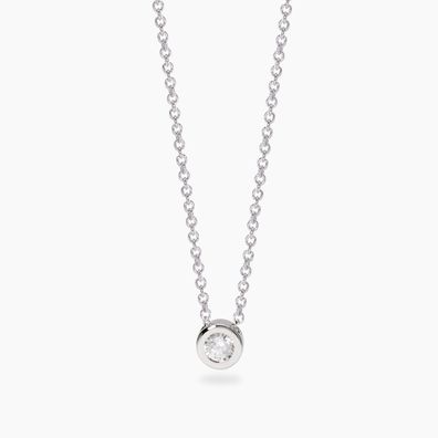 Mabina Kette mit Anhänger Silber 925 Labor Diamant 553806