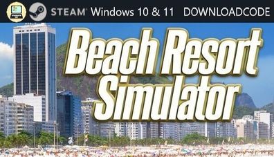 NEU PC Computer Spiel Beach Resort Simulator für Windows 10 11 STEAM Download