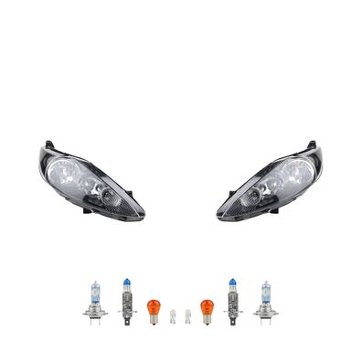 Scheinwerfer + Osram Night Breaker Laser passend für Ford Fiesta 08 08-12 Set L R