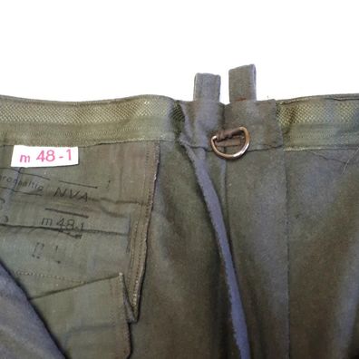 DDR NVA Filzhose Größe m 48-1