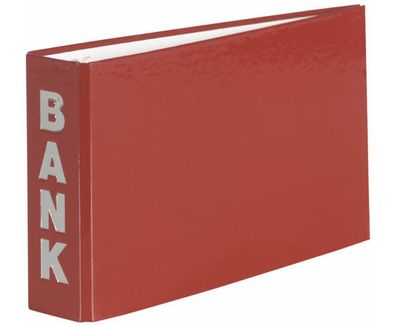 Kontoauszug Ordner ROT Bankordner 1/3 DIN A4 Bürobedarf Stylex 41775