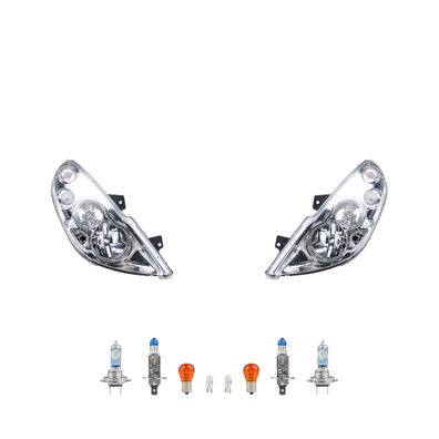 Scheinwerfer + Osram Night Breaker Laser passend für Opel Movano B 10- Set L R