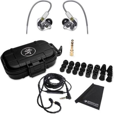 Mackie In-Ear Kopfhörer MP-320 mit Tuch