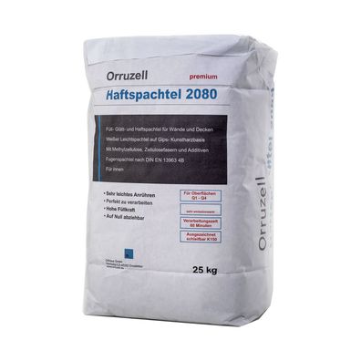 Orthaus Orruzell 2080 Haftspachtel 25 KG
