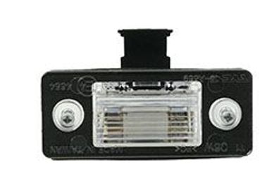 Kennzeichenleuchte Links o. Rechts kompatibel zu Skoda Yeti 5L mit Lampenträger