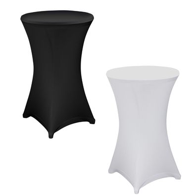 Stehtischhusse Husse Stehtisch Stretch Ø 60 70 80 cm Bistrotisch Hussen