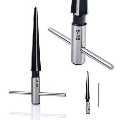 Rosfix Kegelsenker 5–16 mm – HSS Stahl T-Griff | 6 Schneiden, präzise