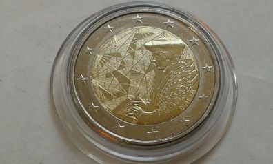 2 euro 2022 Malta Erasmus unzirkuliert in Kapseln, prägefrisch aus Rollen entnommen