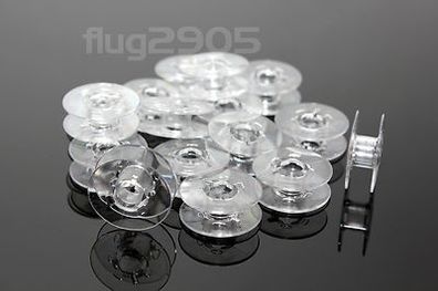 20 Kunststoff Spulen kompatibel mit Pfaff 22x9 hobbymatic tiptronic Zubehörspule