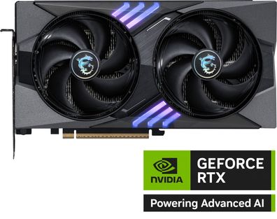 MSI GAMING GeForce RTX 5060 TI 16G OC, GeForce RTX 5060 Ti, 16 GB, GDDR7, 128 Bit, 7