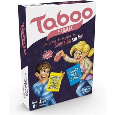 Hasbro Gaming- Taboo Familie Brettspiel, Mehrfarbig (E4941105)
