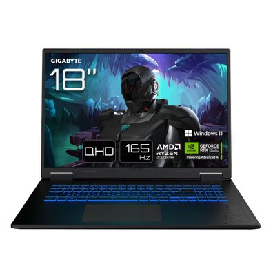 GAMING A18 3WHK3DEC64SH, Gaming-Notebook schwarz, AMD Ryzen 7 260, NVIDIA GeForce RTX