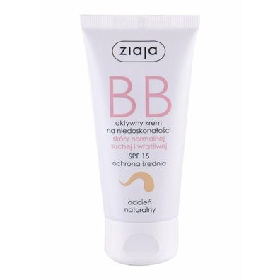 Ziaja BB Cream Normal and Dry Haut Natural 50ml - SPF15